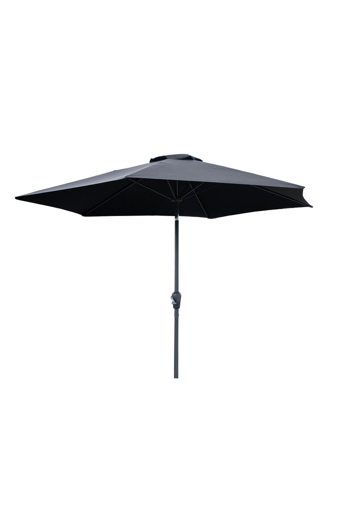 Fjôrd - Parasol Zwart 3m - Stof - Leeds