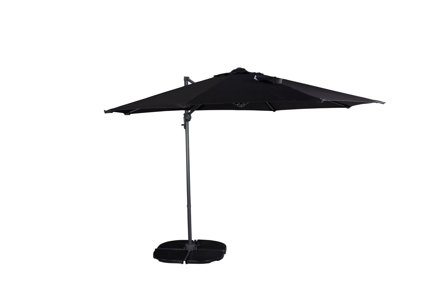 Fjôrd - Parasol Zwart 3m - Leeds