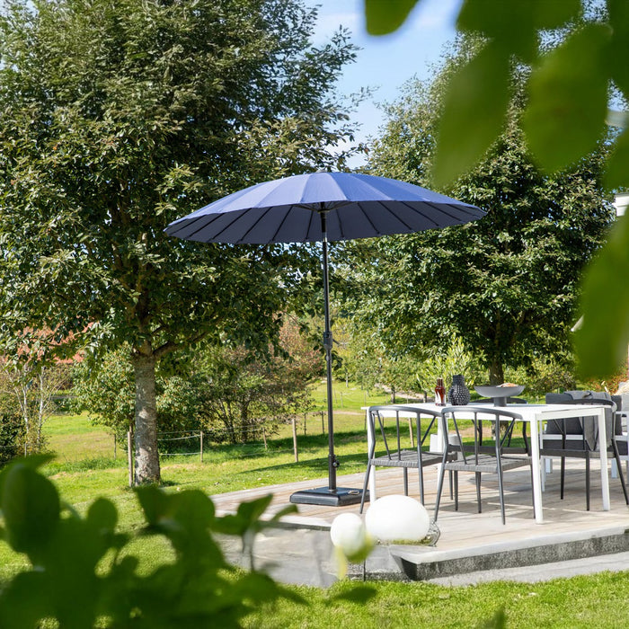 Fjôrd - Parasol Blauw 270cm - Tilt - Palmetto