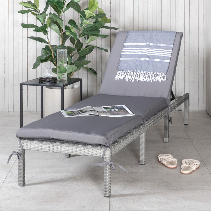 Fjôrd - Ligbed Grijs - Wicker - Bilbao