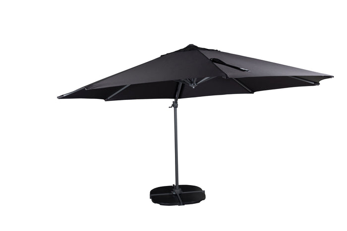 Fjôrd - Parasol Zwart 3,5m - Leeds