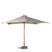 Fjôrd - Parasol Wit 3x3m - Hout - Naxos
