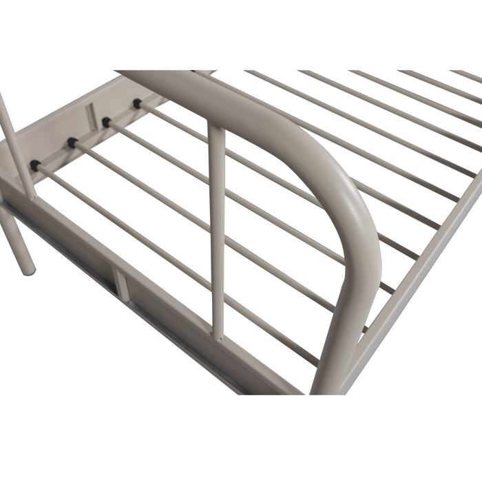 WOOOD Mata 1-Persoonsbed - Metaal - Zand - 90x208x95