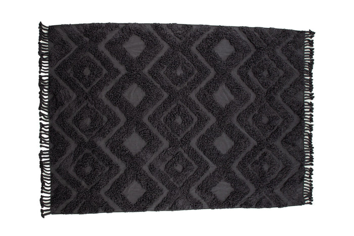 Fjôrd - Vloerkleed Donkergrijs - 250x350cm - Hilma