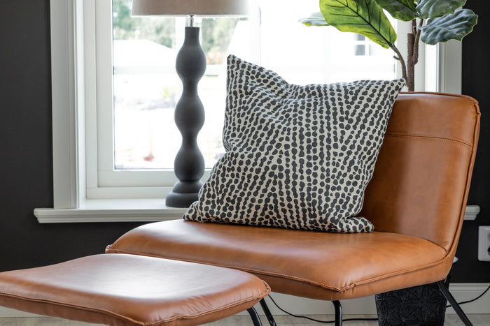 Fjôrd - Fauteuil Bruin - Pu leer - X-lounge