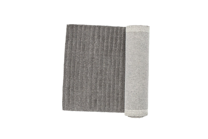 Fjôrd - Vloerkleed Donkergrijs - 200x70cm - Milton