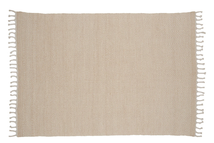 Fjôrd - Vloerkleed Beige - 200x300cm - Loke