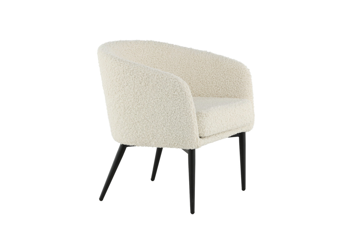 Fjôrd - Fauteuil Wit - Teddy - Duffy