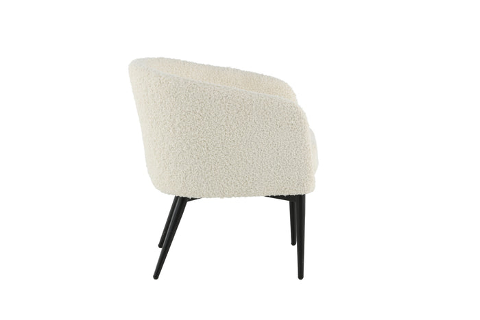 Fjôrd - Fauteuil Wit - Teddy - Duffy