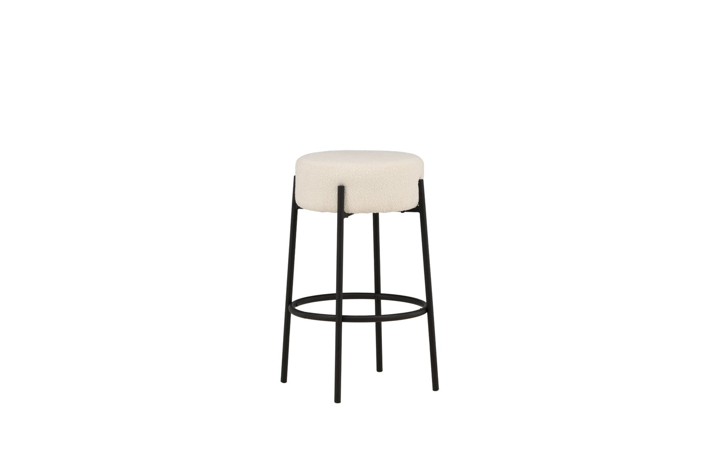 Fjôrd - Barkruk Wit - Bouclé - Tucson