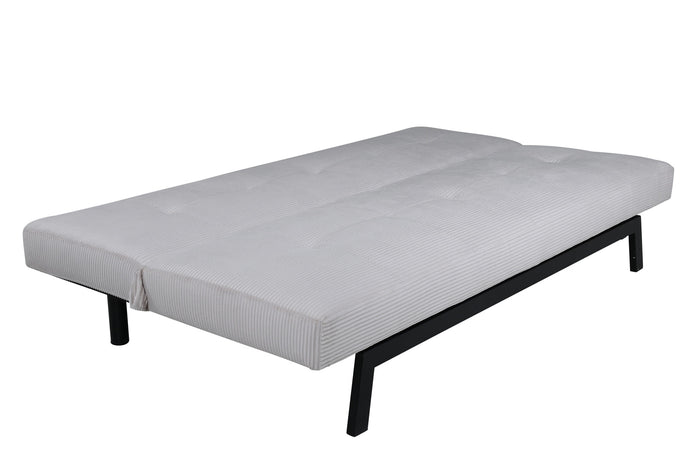 Fjôrd - Slaapbank Beige - 180cm - Ribstof - Bodil