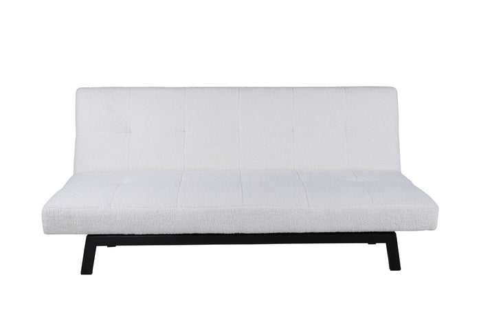 Fjôrd - Slaapbank Wit - 180cm - Teddy - Bodil