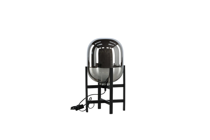 Fjôrd - Tafellamp Zwart Amber - Metaal - Altair