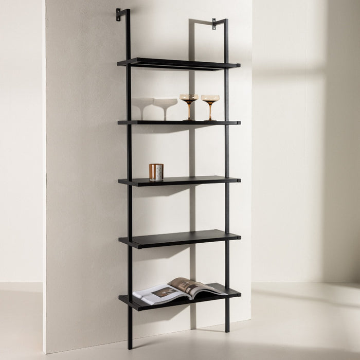 Fjôrd - Wandkast Zwart - Metaal - Caracas