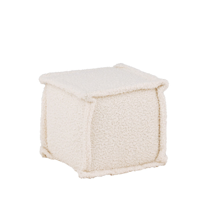 Fjôrd - Poef Wit - Teddy - Castine