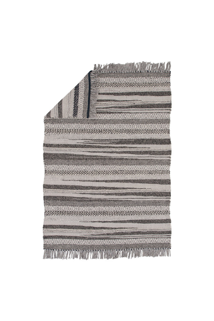 Fjôrd - Vloerkleed Donkergrijs - 170x240cm - Alwar