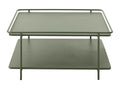 Giga Living - Salontafel Groen Metaal - 75x75x34,3cm - Yuba