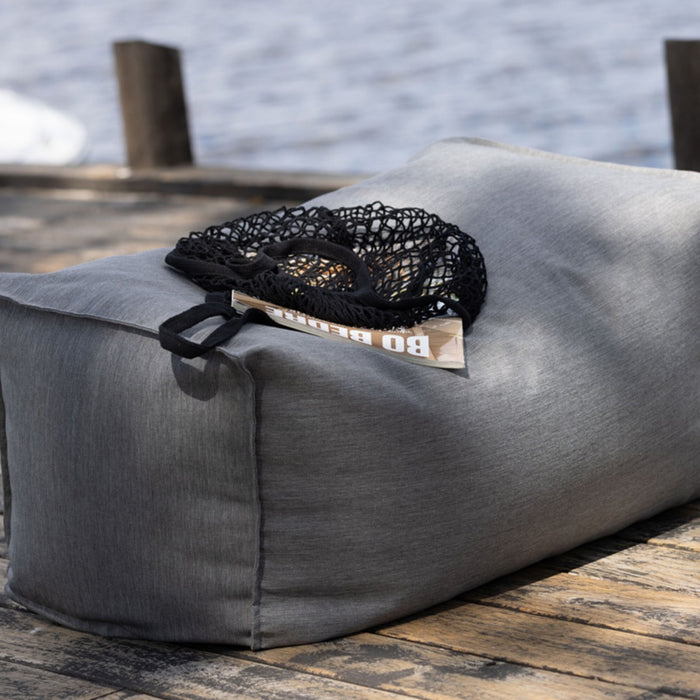 Fjôrd - Outdoor Poef Donkergrijs - Stof - Redang