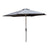 Fjôrd - Parasol Grijs 3m - Stof - Leeds