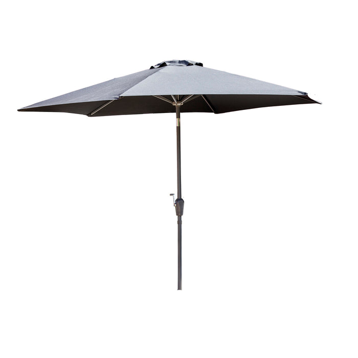 Fjôrd - Parasol Grijs 3m - Stof - Leeds