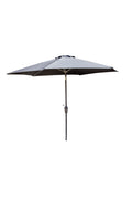Fjôrd - Parasol Grijs 3m - Stof - Leeds
