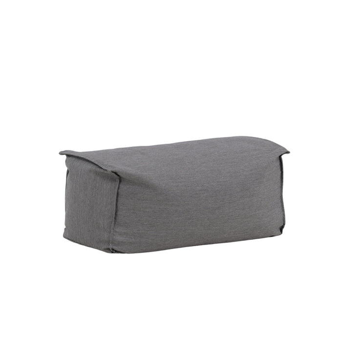 Fjôrd - Outdoor Poef Donkergrijs - Stof - Redang