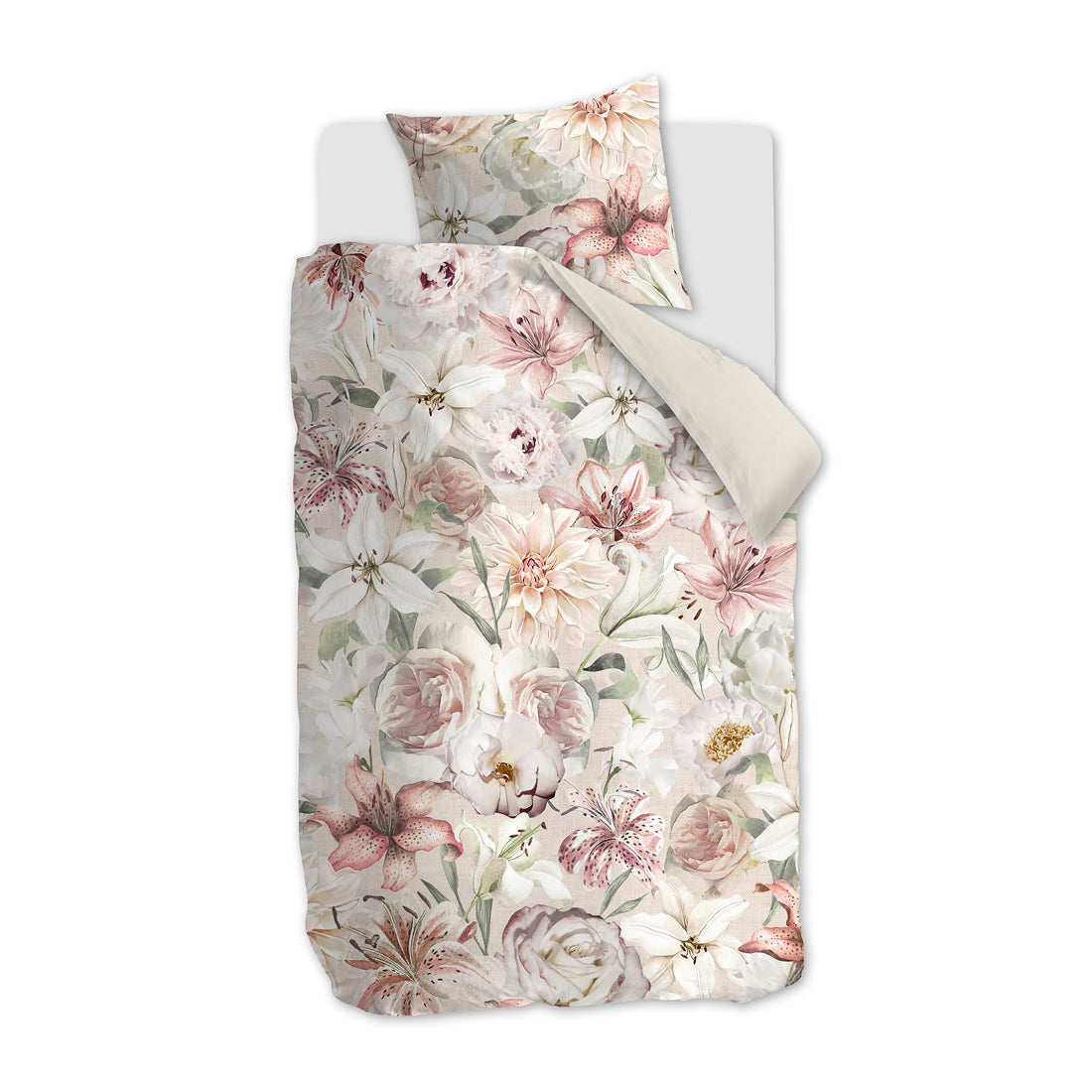 Riviera Maison - RM Lily Love pink 140x200|220 - Roze