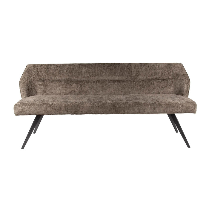 Giga Meubel - Eetkamerbank Taupe - 188x53x84cm - Pull