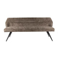 Giga Meubel - Eetkamerbank Taupe - 188x53x84cm - Pull