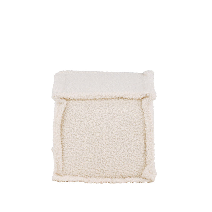 Fjôrd - Poef Wit - Teddy - Castine