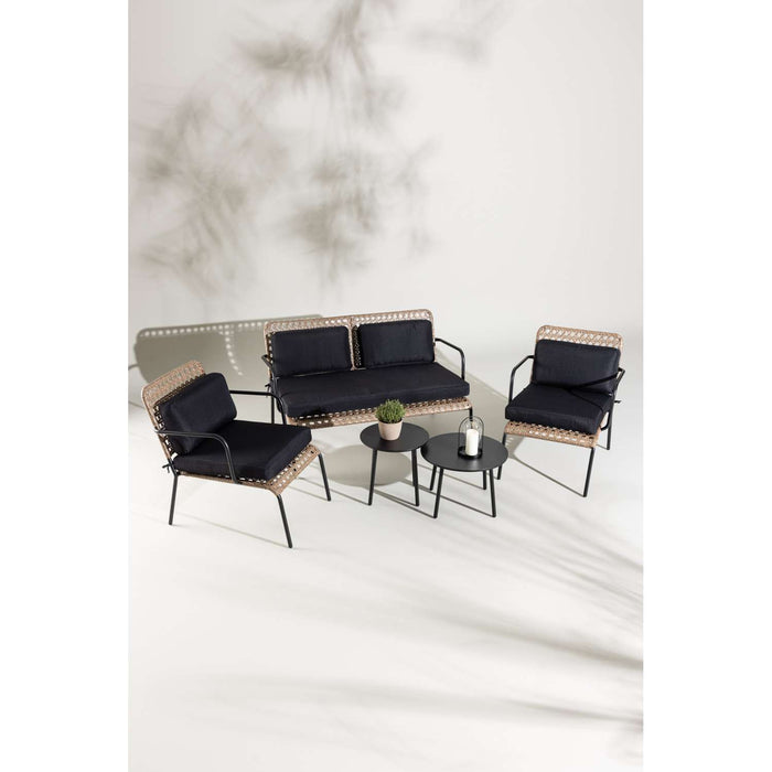 Venture Home Paola Bankstel - Zwart