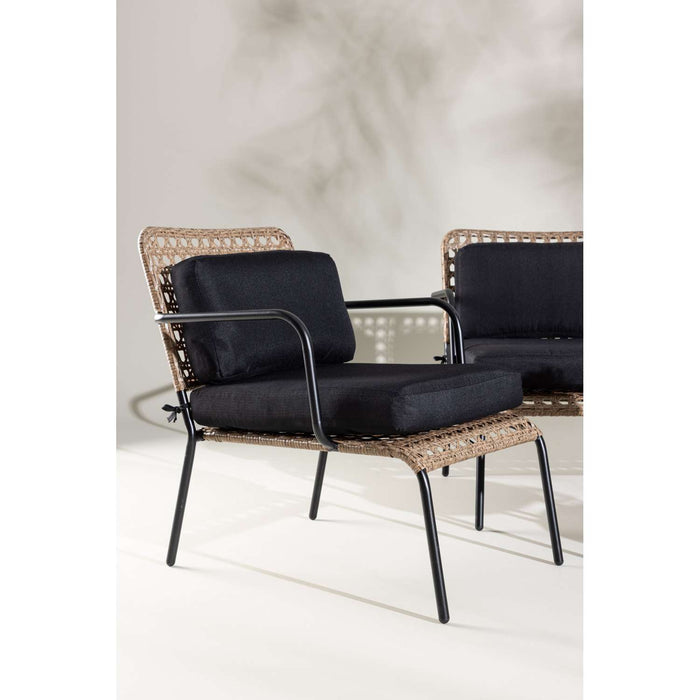 Venture Home Paola Bankstel - Zwart