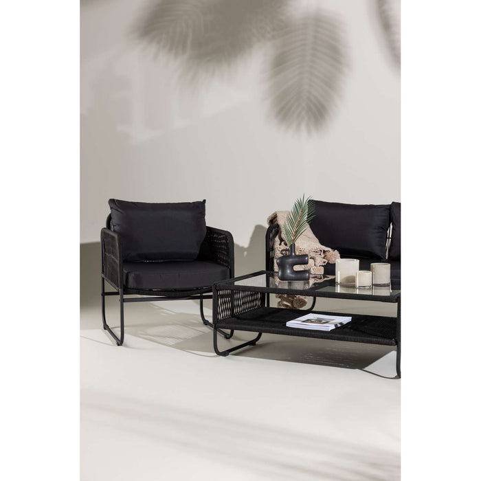 Venture Home Utah Bankstel - Zwart