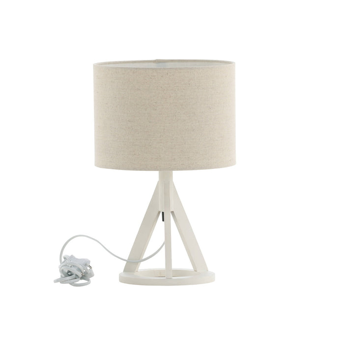 Fjôrd - Tafellamp Wit - Linnen - Kona