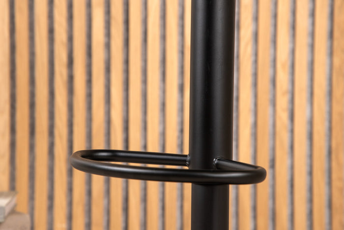 Fjôrd - Barkruk Zwart - ABS - Adesto - Set van 2