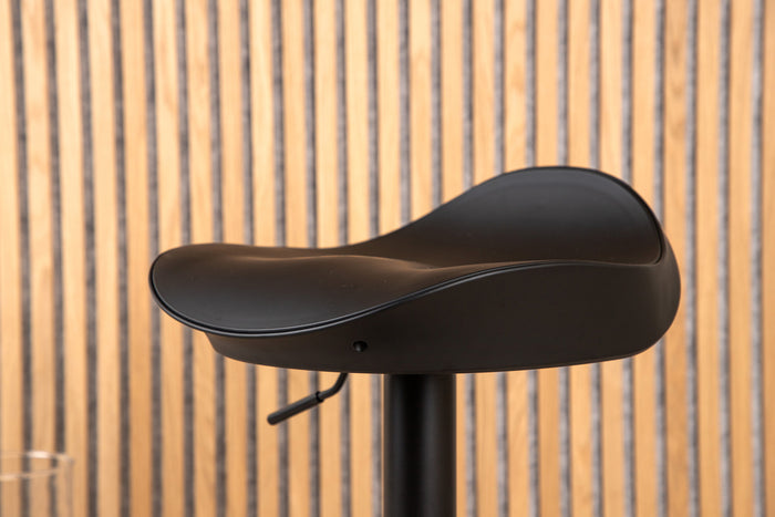 Fjôrd - Barkruk Zwart - ABS - Adesto - Set van 2