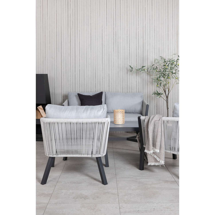 Venture Home Virya Bankstel - Zwart