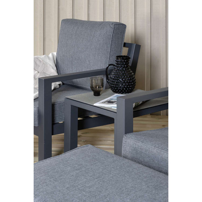 Venture Home Barcelona Loungeset - Zwart