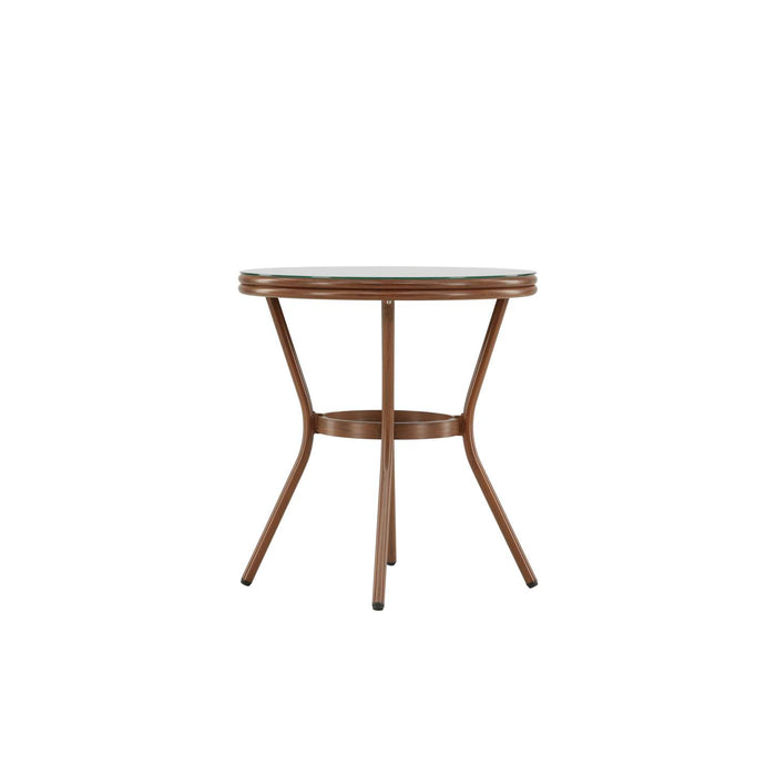 Venture Home Loures Cafétafel ⌀70 - Bruin