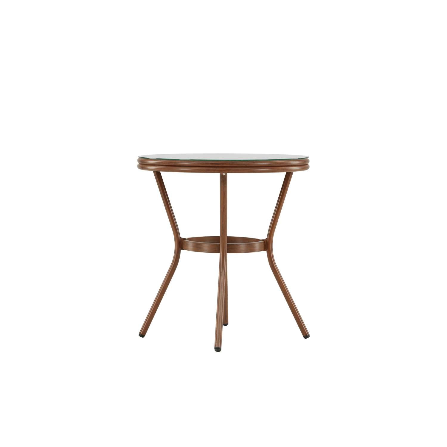 Venture Home Loures Cafétafel ⌀70 - Bruin