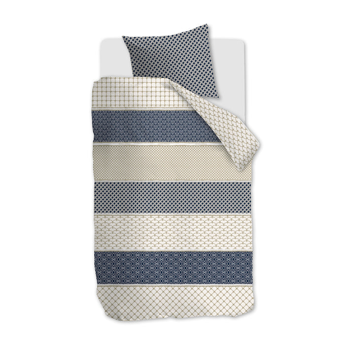 Riviera Maison - RM Ropes navy 140x200|220 - Donkerblauw