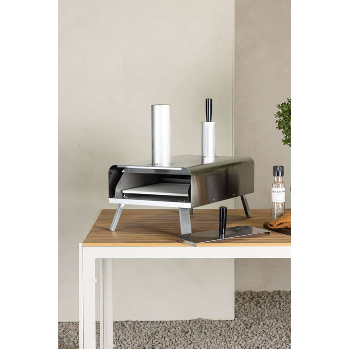 Venture Home Digos Pizzaoven 37 x 49,9 x 85,8 - Zilver