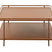 Giga Living - Salontafel Oranje Metaal - 75x75x34,3cm - Yuba