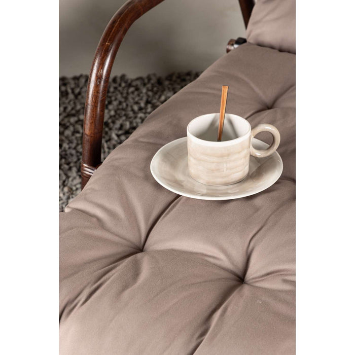 Venture Home Nella Zonnebed 177 x 101 x 67 - Donker Walnoot