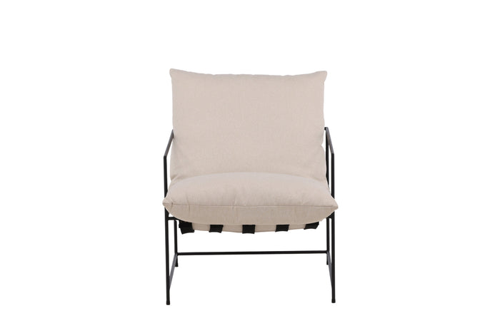 Fjôrd - Fauteuil Wit - Linnen - Sedalia