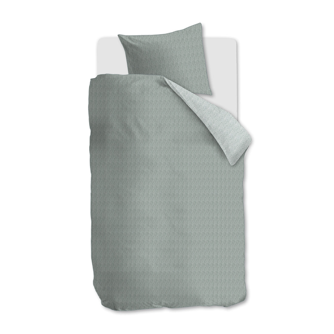 Riviera Maison - RM Twisted grey green 60x70 - Groen