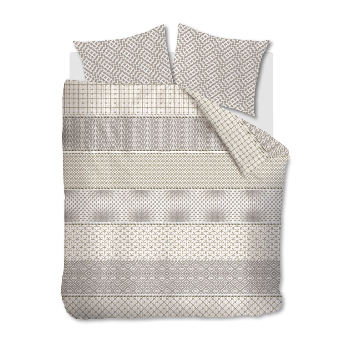 Riviera Maison - RM Ropes taupe 200x200|220 - Taupe