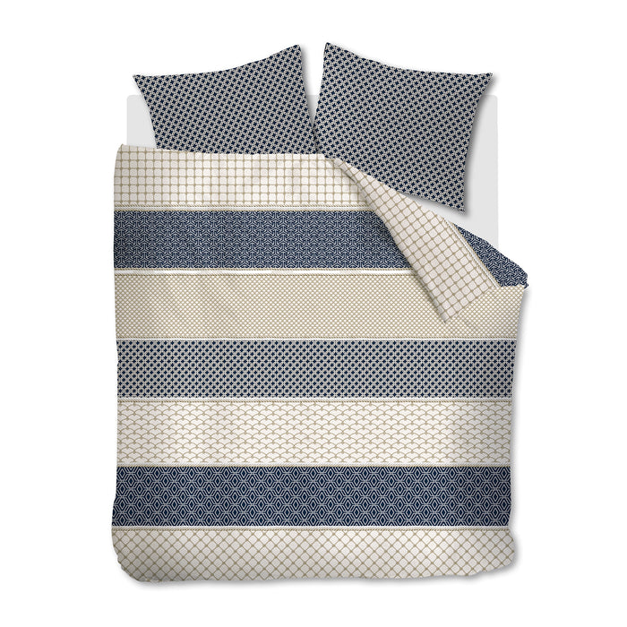 Riviera Maison - RM Ropes navy 200x200|220 - Donkerblauw