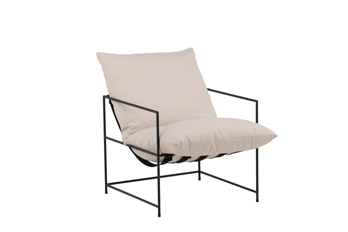 Fjôrd - Fauteuil Wit - Linnen - Sedalia