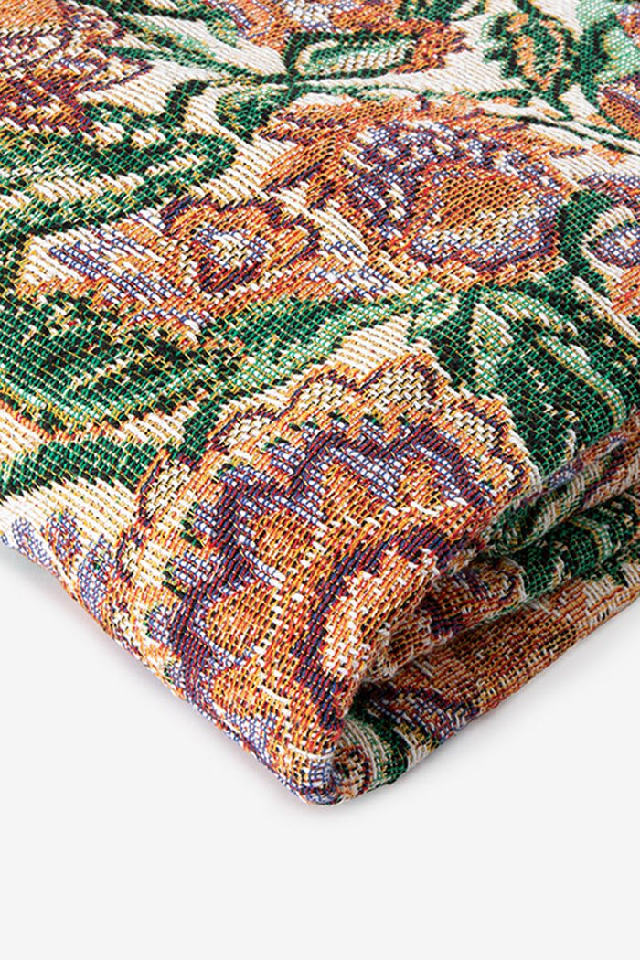 Sissy-Boy Multicolour jacquard geweven sprei met bloemenprint (200X250